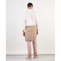 Camisa de lino blanca para hombre | Fresca, ligera y elegante