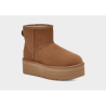 Botas plataforma Classic Mini camel (Chestnut) UGG