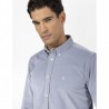 CAMISA MICROPANA AZUL EL PULPO