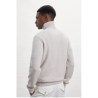 JERSEY CUELLO VUELTO BEIGE ECOALF