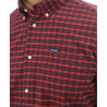 Camisa cuadros oxford rojo/marino BARBOUR