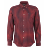 Camisa cuadros oxford rojo/marino BARBOUR