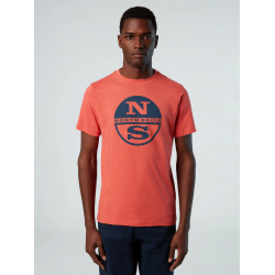 Camiseta coral logo North...