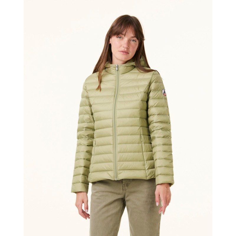 Chaqueta con capucha (250 VERDE) plumón JOTT