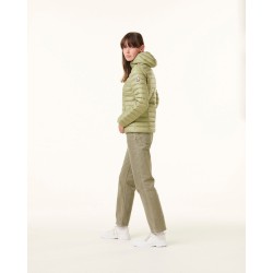 Chaqueta con capucha (250 VERDE) plumón JOTT