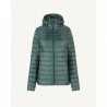 Chaqueta con capucha (20A VERDE) plumón JOTT