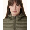 Chaqueta con capucha (255 VERDE) plumón JOTT