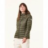 Chaqueta con capucha (255 VERDE) plumón JOTT