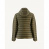 Chaqueta con capucha (255 VERDE) plumón JOTT