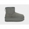 Botas plataforma Classic Mini gris (rainstom) UGG