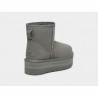 Botas plataforma Classic Mini gris (rainstom) UGG