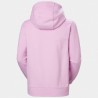 SUDADERA logo rosa naranja HELLY HANSEN