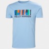 CAMISETA HELLY HANSEN CELESTE