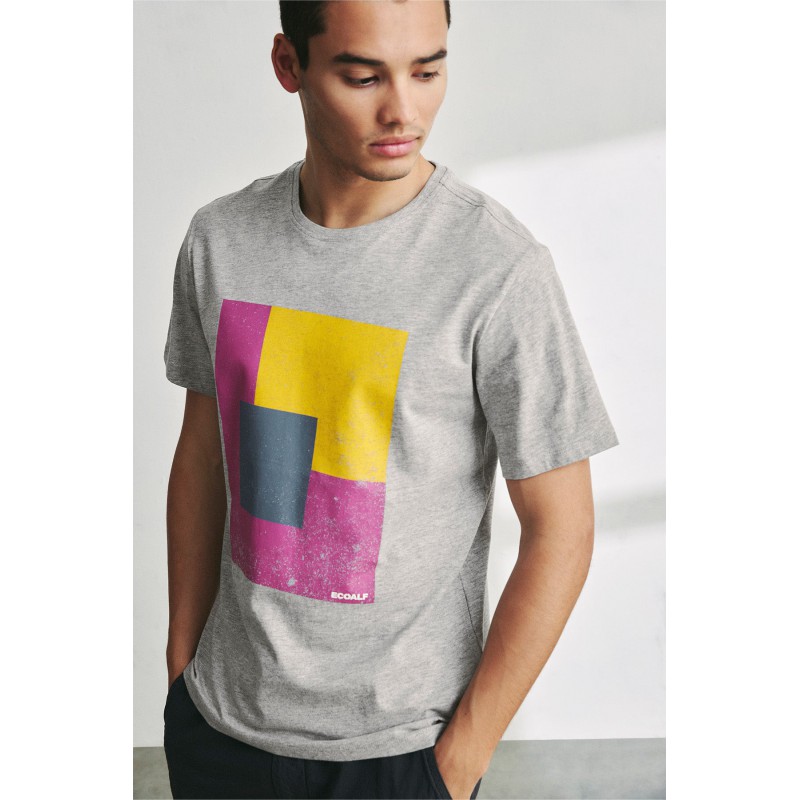 CAMISETA SANDRI GRIS ECOALF CAMISETA SANDRI GRIS ECOALF
