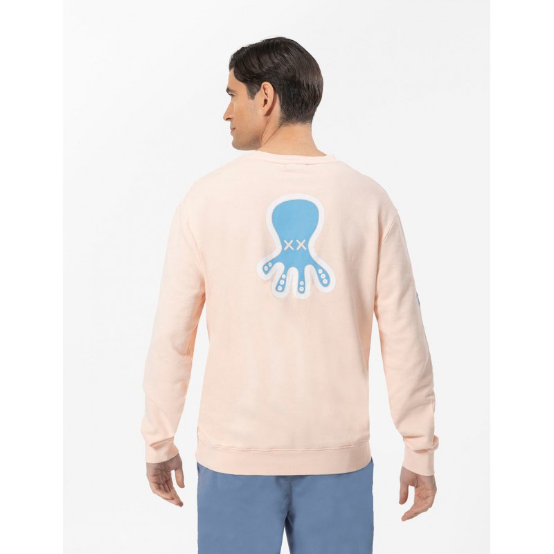Sudadera Rosa elPulpo – Estilo y Algodón Orgánico