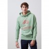 SUDADERA CAPUCHA LOGO VERDE ALTONADOCK