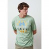 CAMISETA PEACE VERDE ALTONADOCK