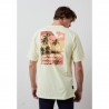 CAMISETA ESPALDA PARAISO AMARILLA ALTONADOCK