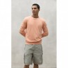 SUDADERA WARREN NARANJA ECOALF