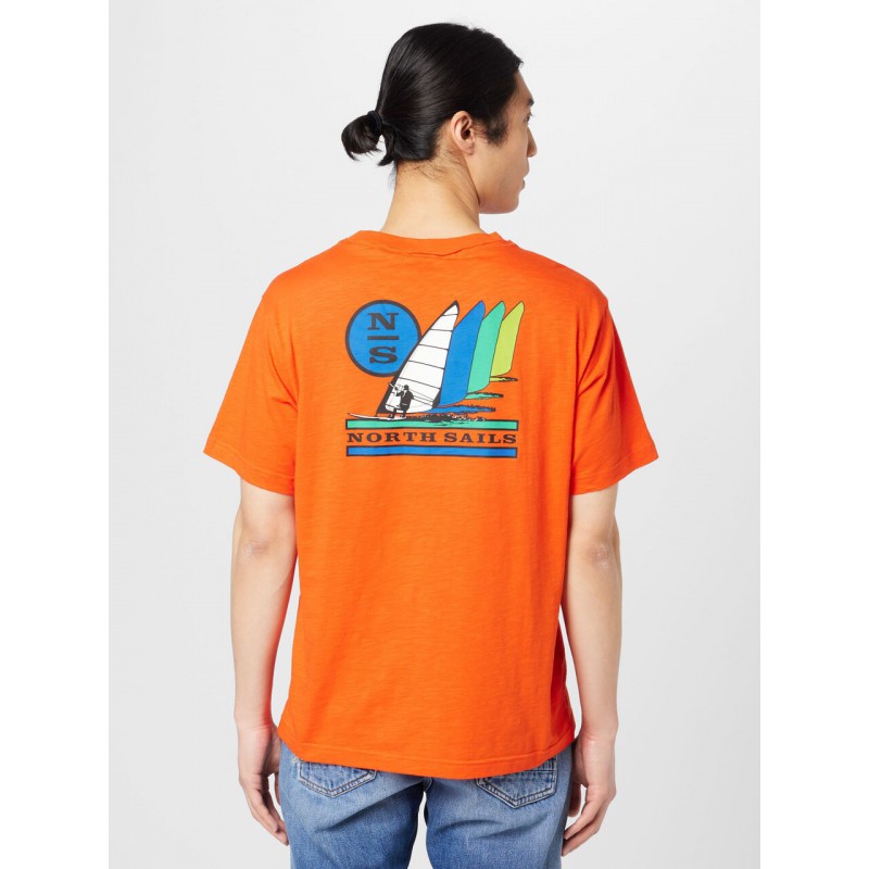 CAMISETA NARANJA NORTH SAILS CAMISETA NARANJA NORTH SAILS