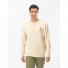 SUDADERA CUELLO REDONDO BEIGE EL PULPO