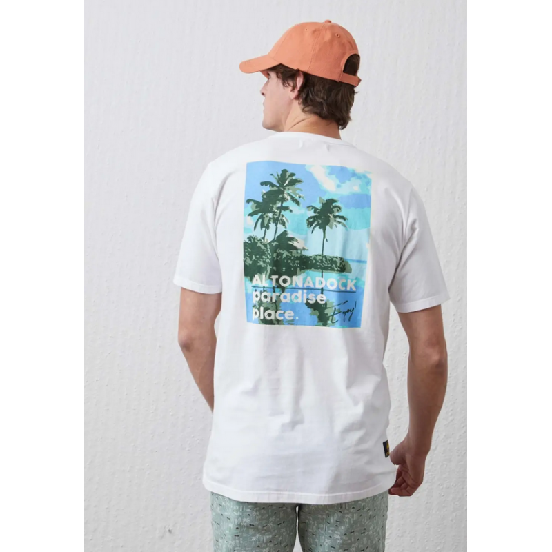 CAMISETA ESPALDA BLANCA PARAISO ALTONADOCK