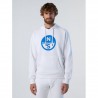 SUDADERA CAPUCHA BLANCA NORTH SAILS