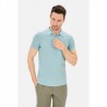POLO PIQUE CELESTE