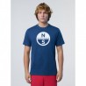 CAMISETA LOGO AZUL NORTH SAILS