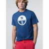 CAMISETA LOGO AZUL NORTH SAILS