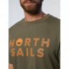 CAMISETA LETRAS VERDE NORTH SAILS