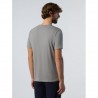 CAMISETA LETRAS GRIS NORTH SAILS