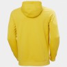Sudadera capucha logo amarilla Helly Hansen