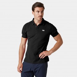 POLO TACTEL NEGRO 990 HELLY HANSEN
