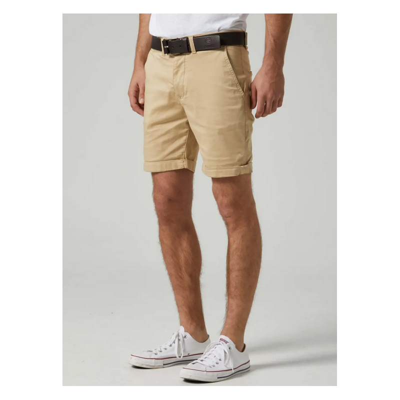 Bermuda chino beige para hombre | Pantalón corto verano