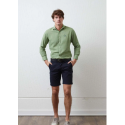 Bermuda azul marino hombre | Pantalón corto elegante verano