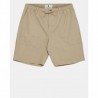 Bermuda Beige Hombre con Cintura Elástica y Bolsillos Grandes