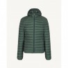 CHAQUETA CON CAPUCHA (20A CELADON GREEN) PLUMÓN JOTT