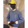 Sudadera celeste/amarillo EOLO SANXENXO