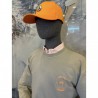 Sudadera faro beis/naranja EOLO SANXENXO