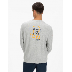 Sudadera Atlantic Gris El Pulpo