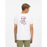 Camiseta Atlantic El Pulpo Blanca