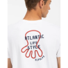 Camiseta Atlantic El Pulpo Blanca