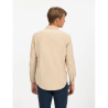 Camisa Micropana Beige El Pulpo