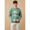 Sudadera Verde Logo Altonadock