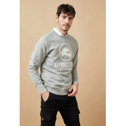 Sudadera Gris Logo Altonadock