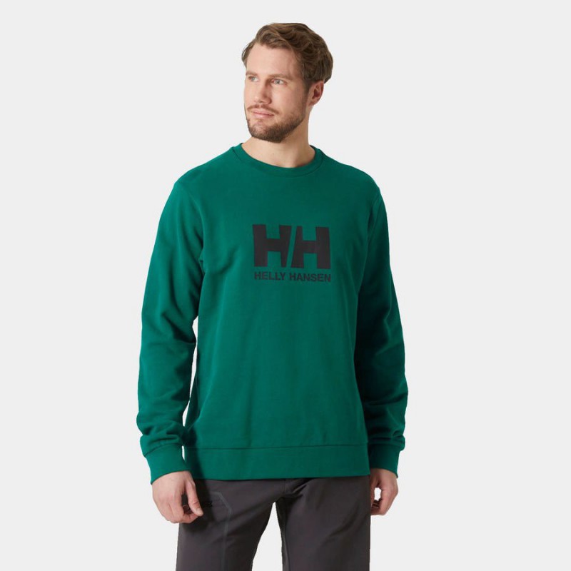 Sudadera sin Capucha Verde Helly Hansen