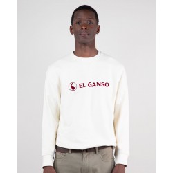 Sudadera beis logo EL GANSO