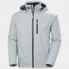 Cazadora Crew Hooded Gris Helly Hansen