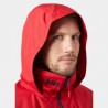 Cazadora Crew Hooded Roja Helly Hansen